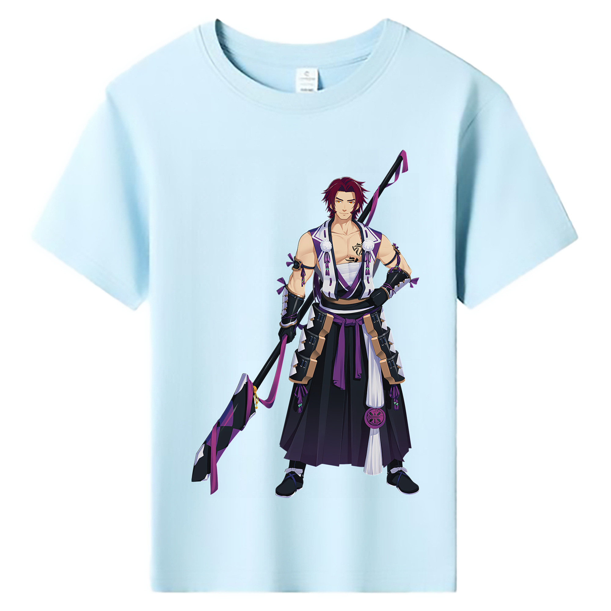 （画像用） 刀剣乱舞 Touken Ranbu 綿100％キッズTシャツ（フロントプリント）